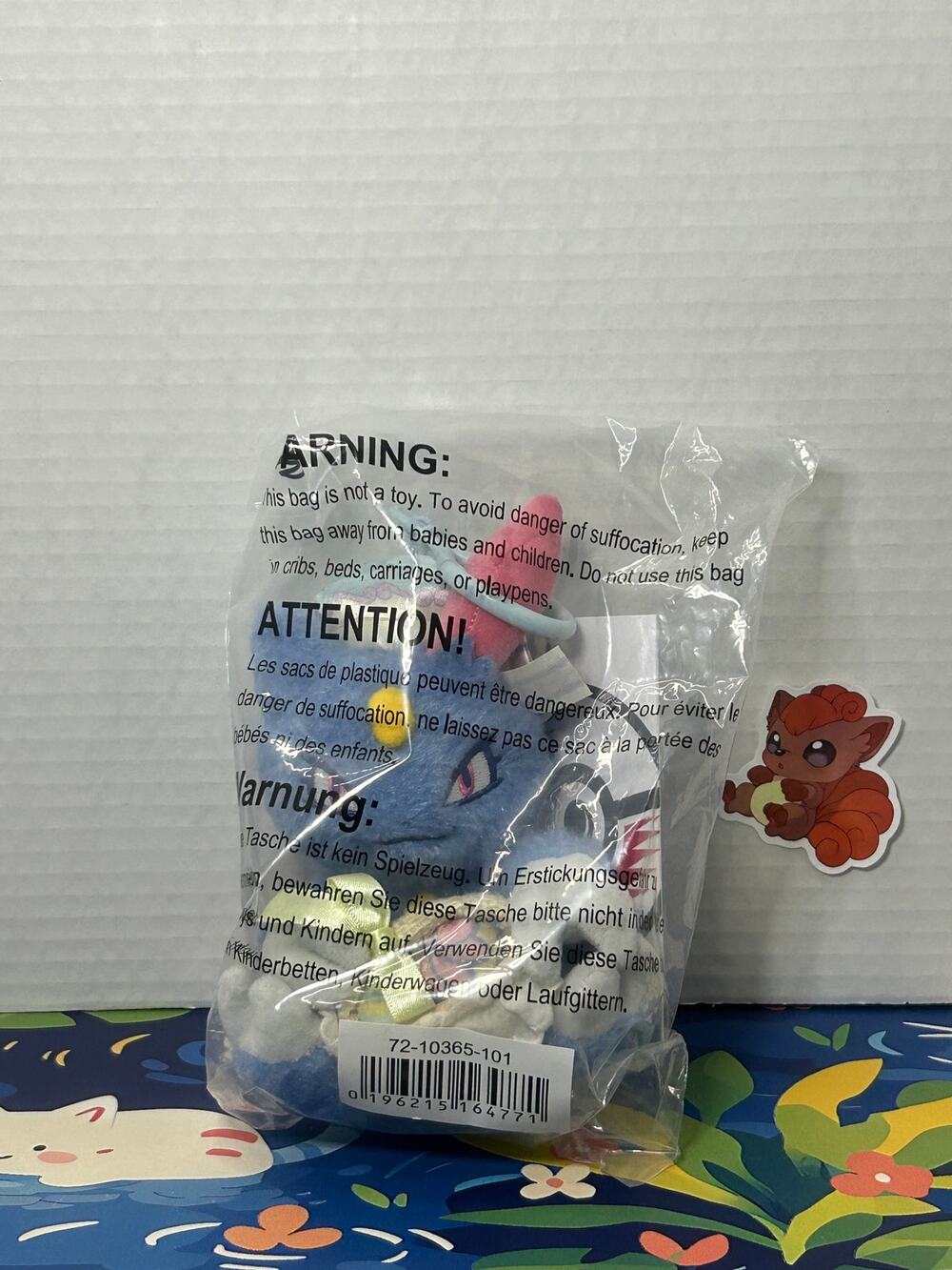 Pokemon Center Sneasel Fancy Spring Plush Key Chain Charm